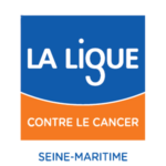 Photo du logotype de la ligue contre le cancer qui soutient le mouvement rose sur green